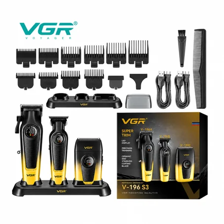 طقم الحلاقة الاحترافي VGR V-196 S3