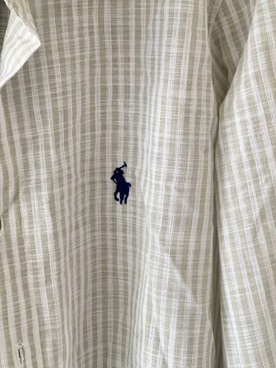 Chemise POLO en LIN Photo Réelle