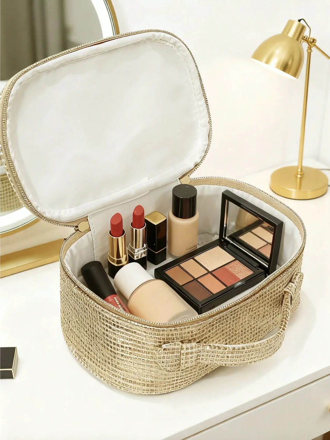 الشنطة الهبه الاصلية - طقم كامل مع (ليب جلو + ليب ماكسمايزر )