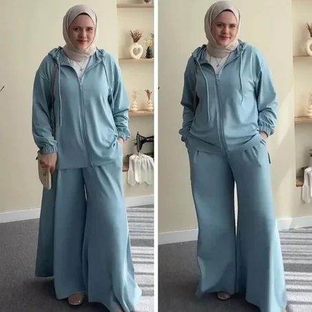 طقم كاجوال اوفر سايز