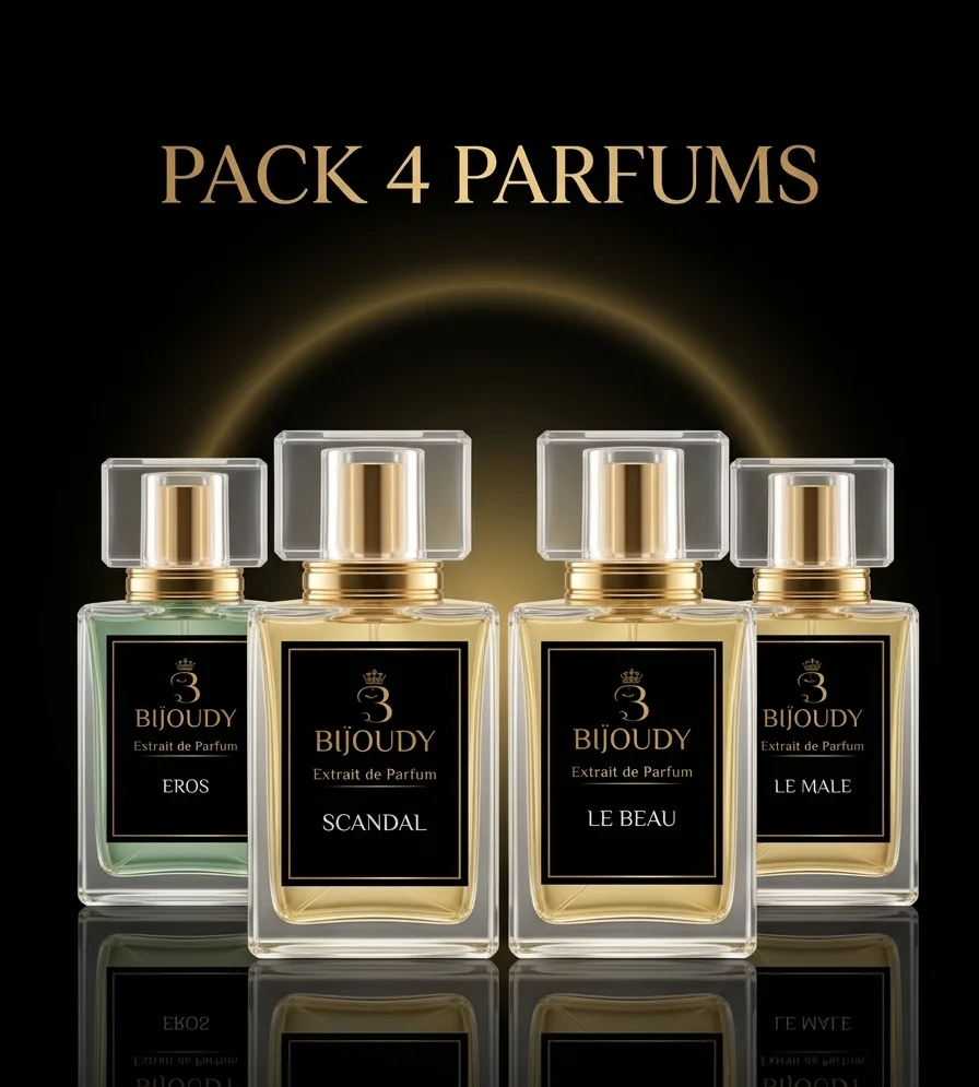 Pack 4 Parfums au Choix