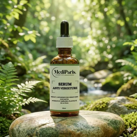 سيروم لعلاج علامات تمدد الجلد البيضاء و الحمراء