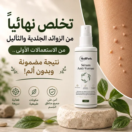 سيروم لعلاج الثولال و الزوائد الجلدية