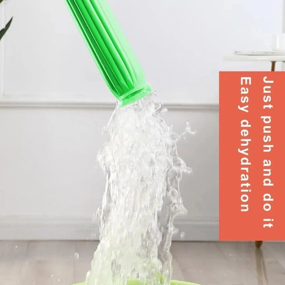 🧹 Twist Mop – ممسحة تنظيف دوّارة بعصا قابلة للعصر