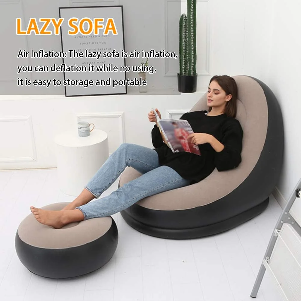 Portable Inflatable Sofa - أريكة قابلة للنفخ محمولة