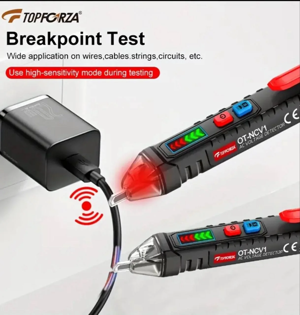 Non-Contact Voltage Tester - جهاز اختبار الجهد بدون تلامس