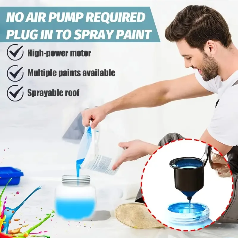 🎨 Makita 18V High Pressure Paint Sprayer – رشاش طلاء عالي الضغط ببطارية 18 فولت من ماكيتا