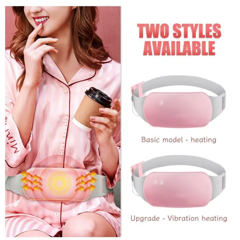 وسادة تدفئة للحيض ، حزام خصر دافئ ، يخفف آلام الدورة الشهرية والبطن والظهر