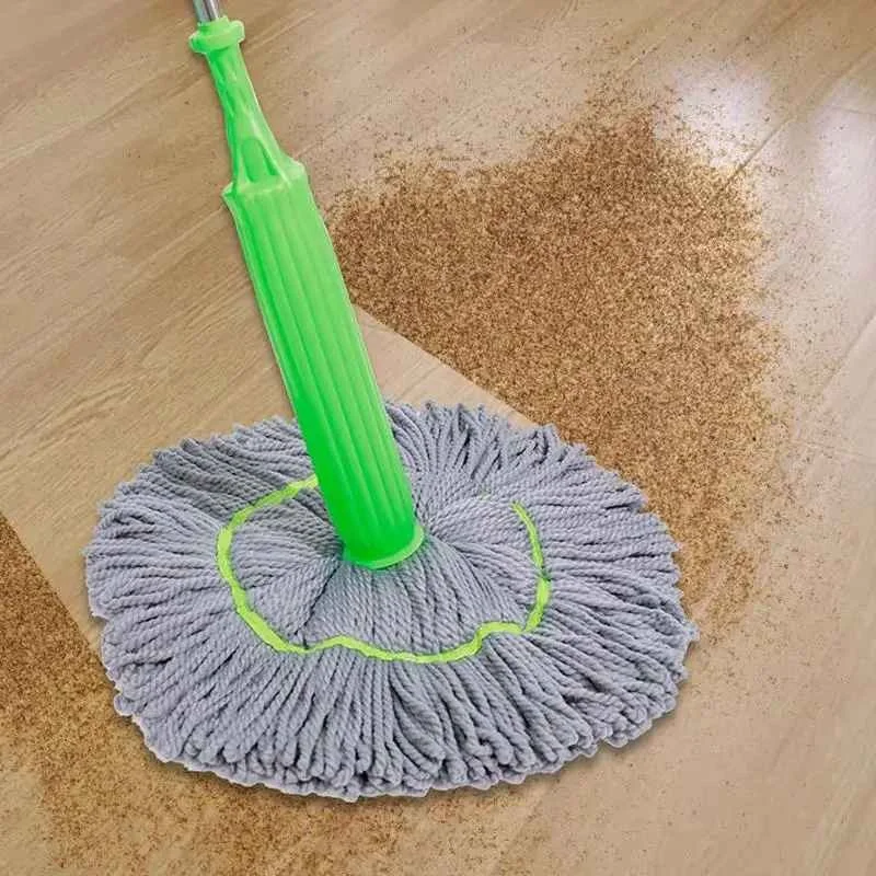 🧹 Twist Mop – ممسحة تنظيف دوّارة بعصا قابلة للعصر