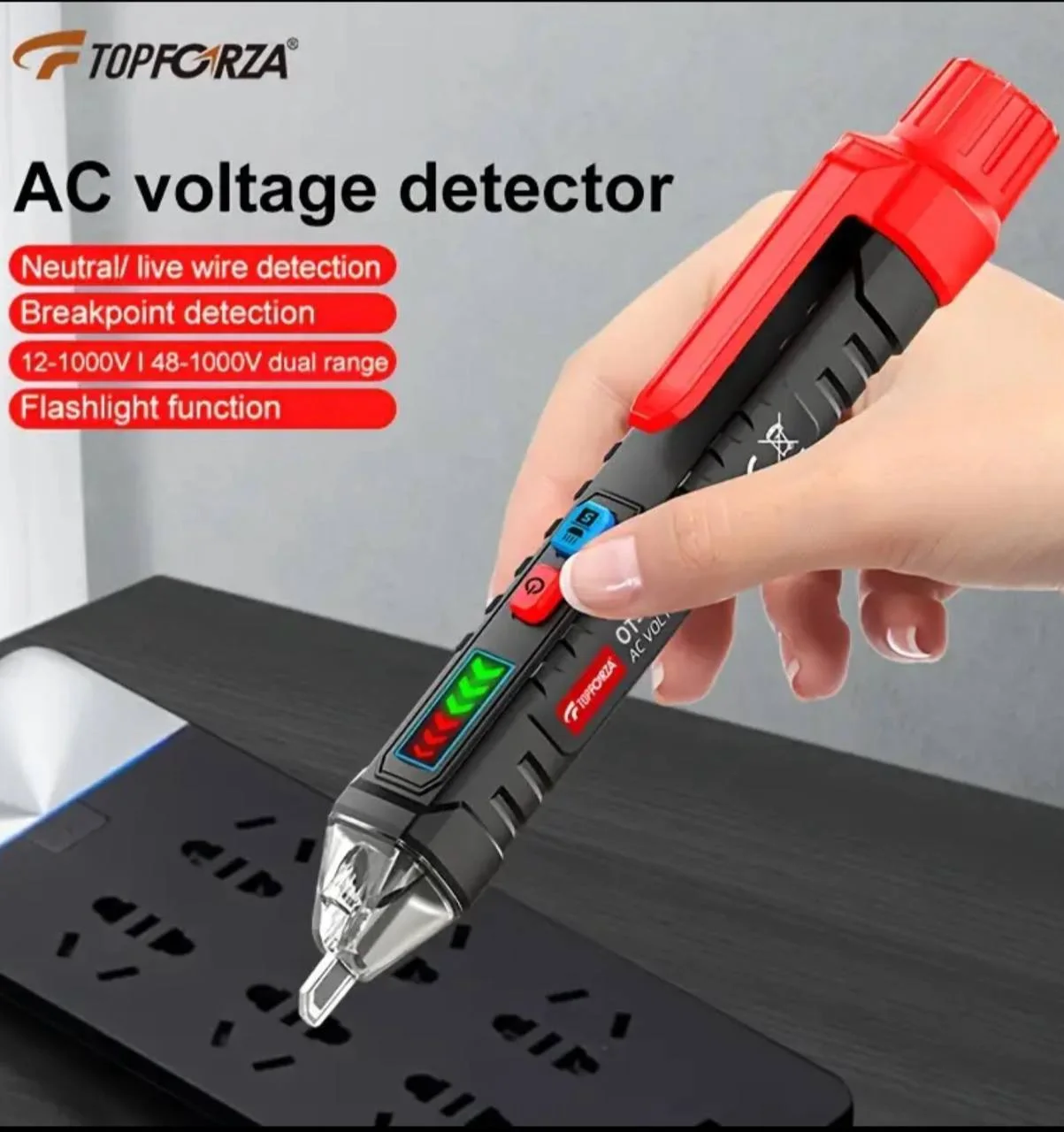Non-Contact Voltage Tester - جهاز اختبار الجهد بدون تلامس