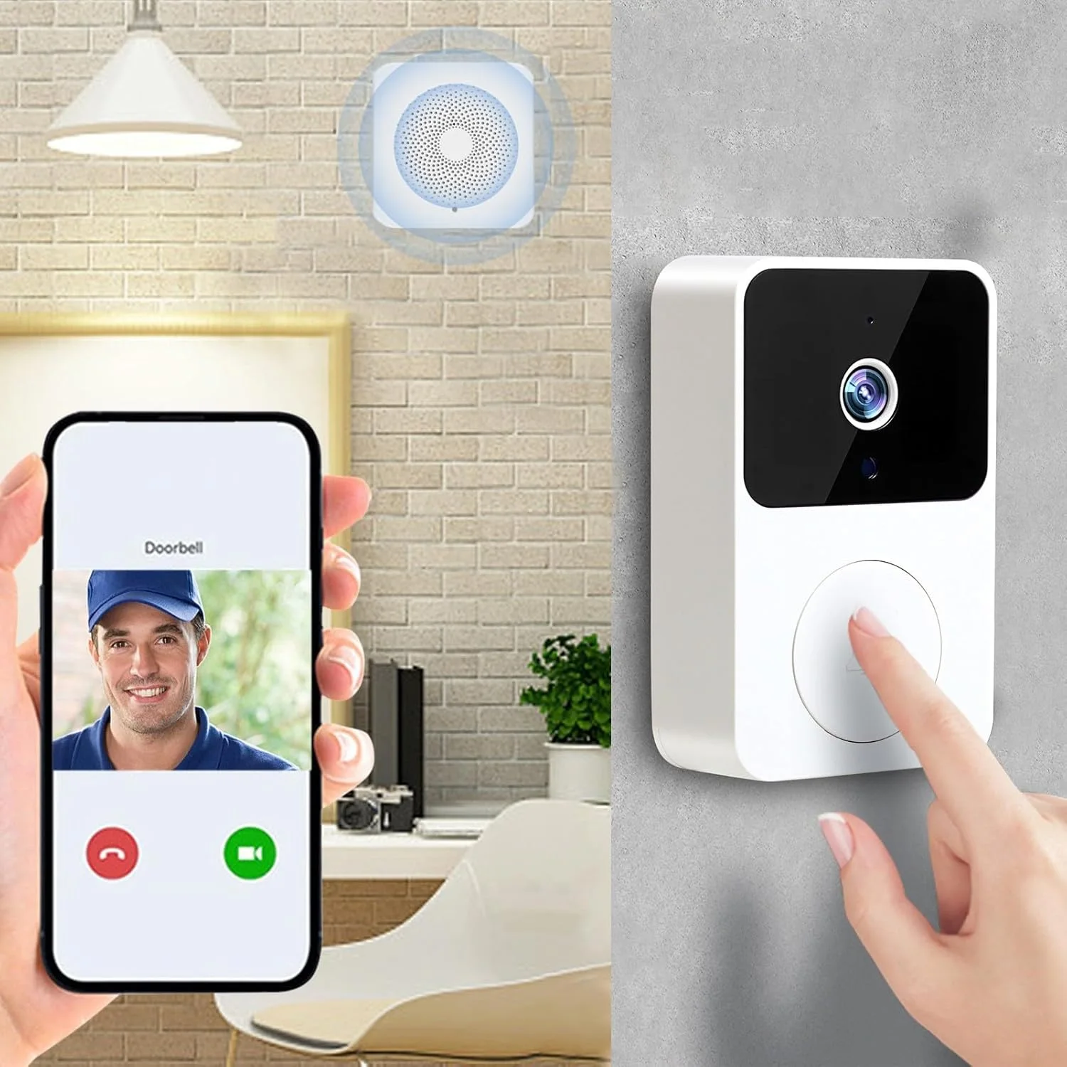 Smart Video Doorbell - جرس باب فيديو ذكي