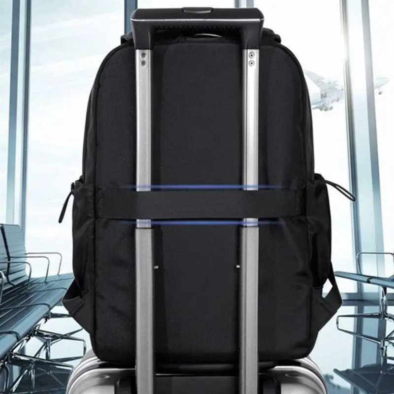 حقيبة ظهر عصرية للرجال مقاومة للماء وحقيبة ظهر للكمبيوتر المحمول