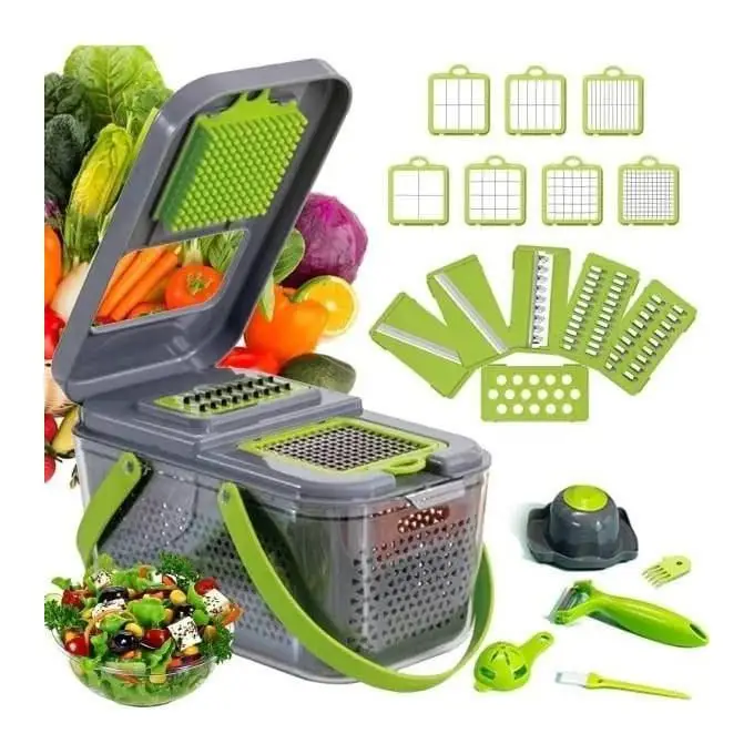 قطاعة خضروات متعددة الوظائف