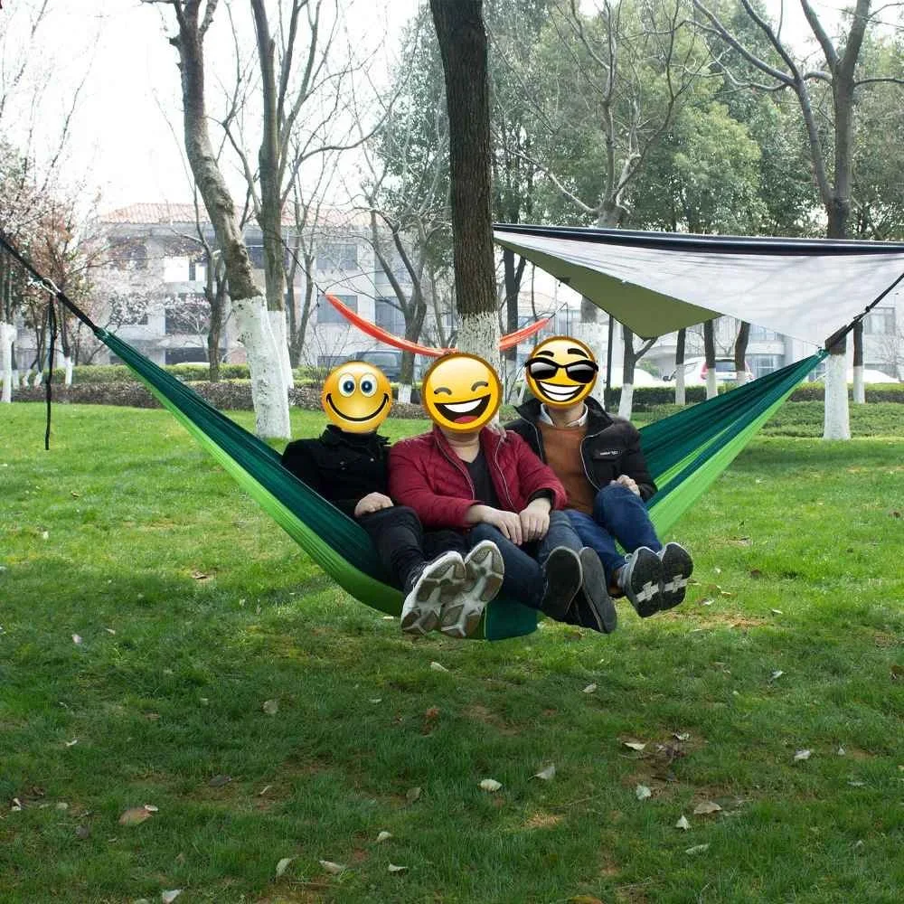 🌴 Camping Hammock Outdoor Portable Relaxation – أرجوحة تخييم خارجية قابلة للحمل للاسترخاء