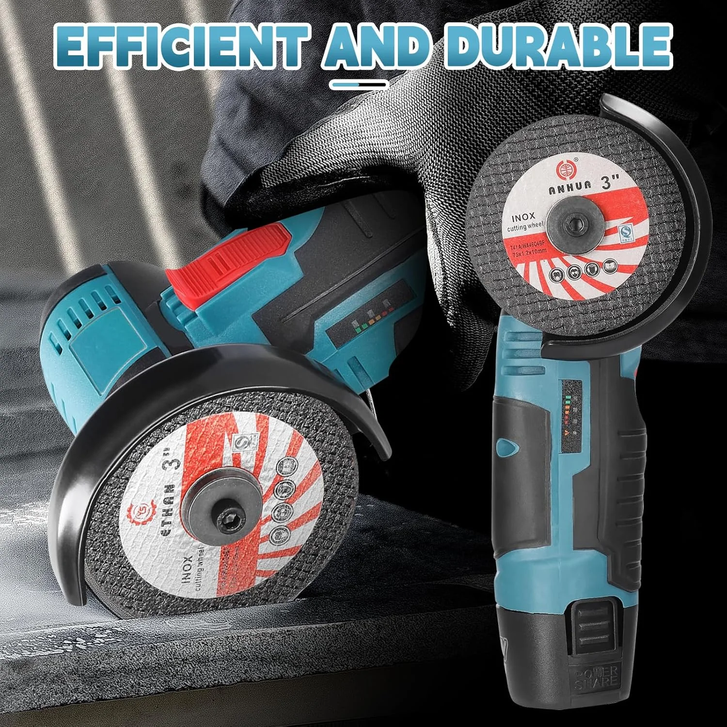 Cordless Angle Grinder - ماكينة صنفرة زاوية لاسلكية