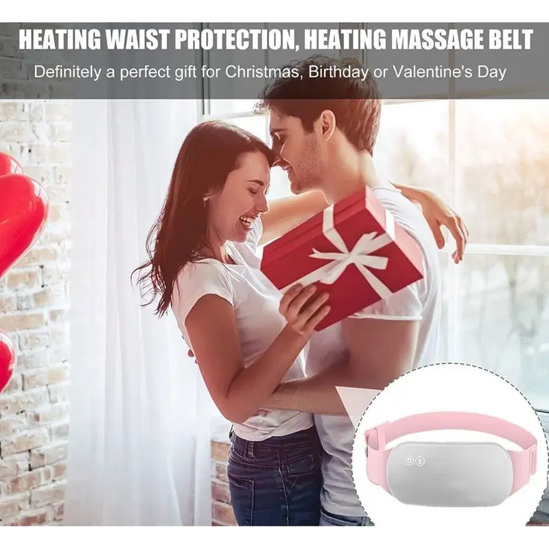 وسادة تدفئة للحيض ، حزام خصر دافئ ، يخفف آلام الدورة الشهرية والبطن والظهر