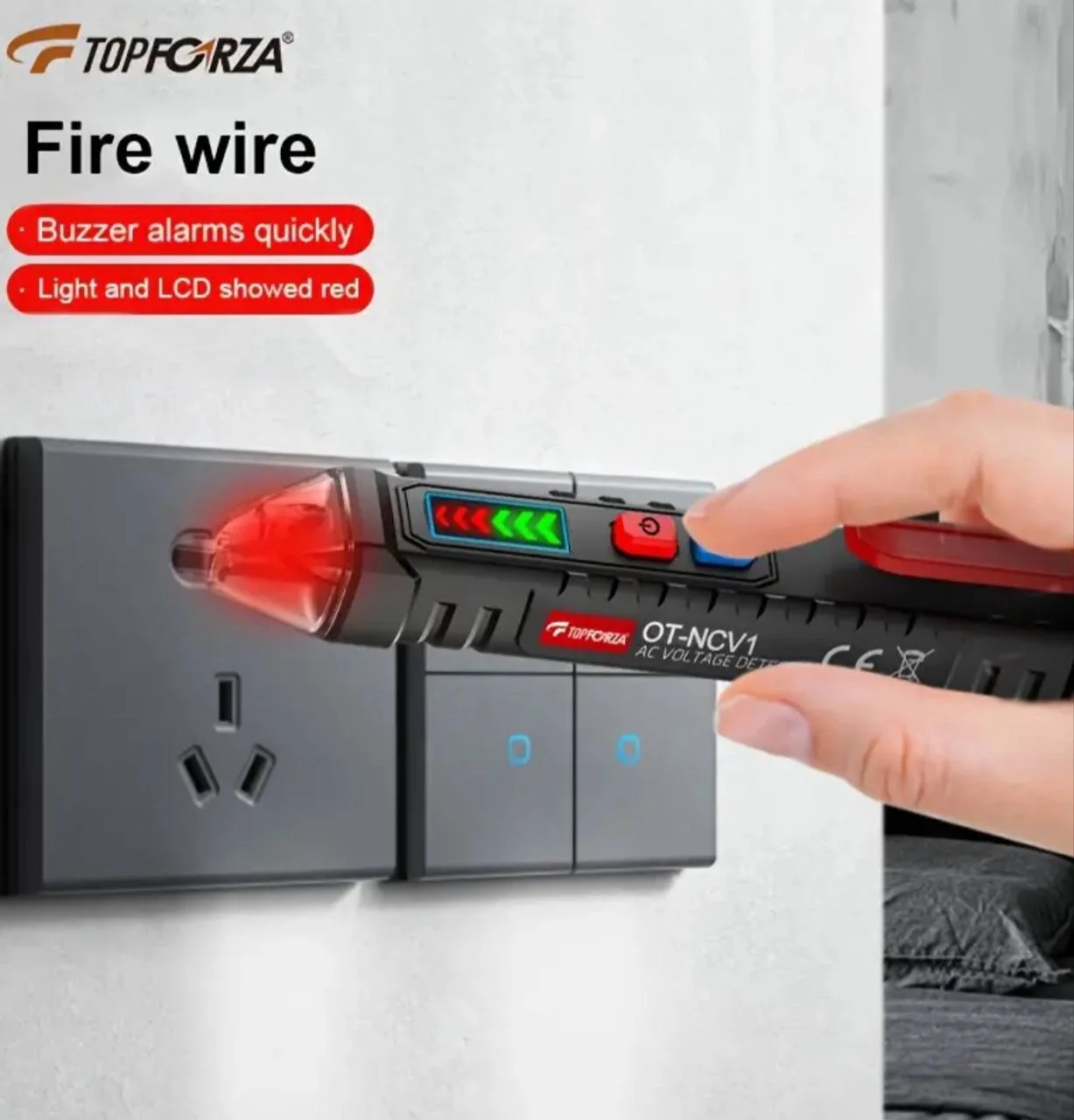 Non-Contact Voltage Tester - جهاز اختبار الجهد بدون تلامس