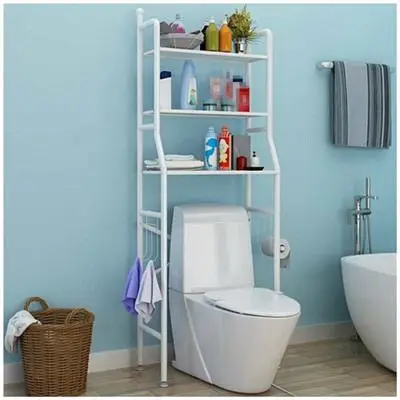رف موفر للمساحة فوق المرحاض جد عملي ودو جودة ممتازة