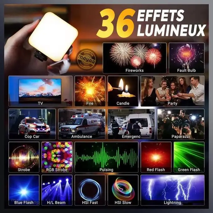 مصباح إضاءة RGB