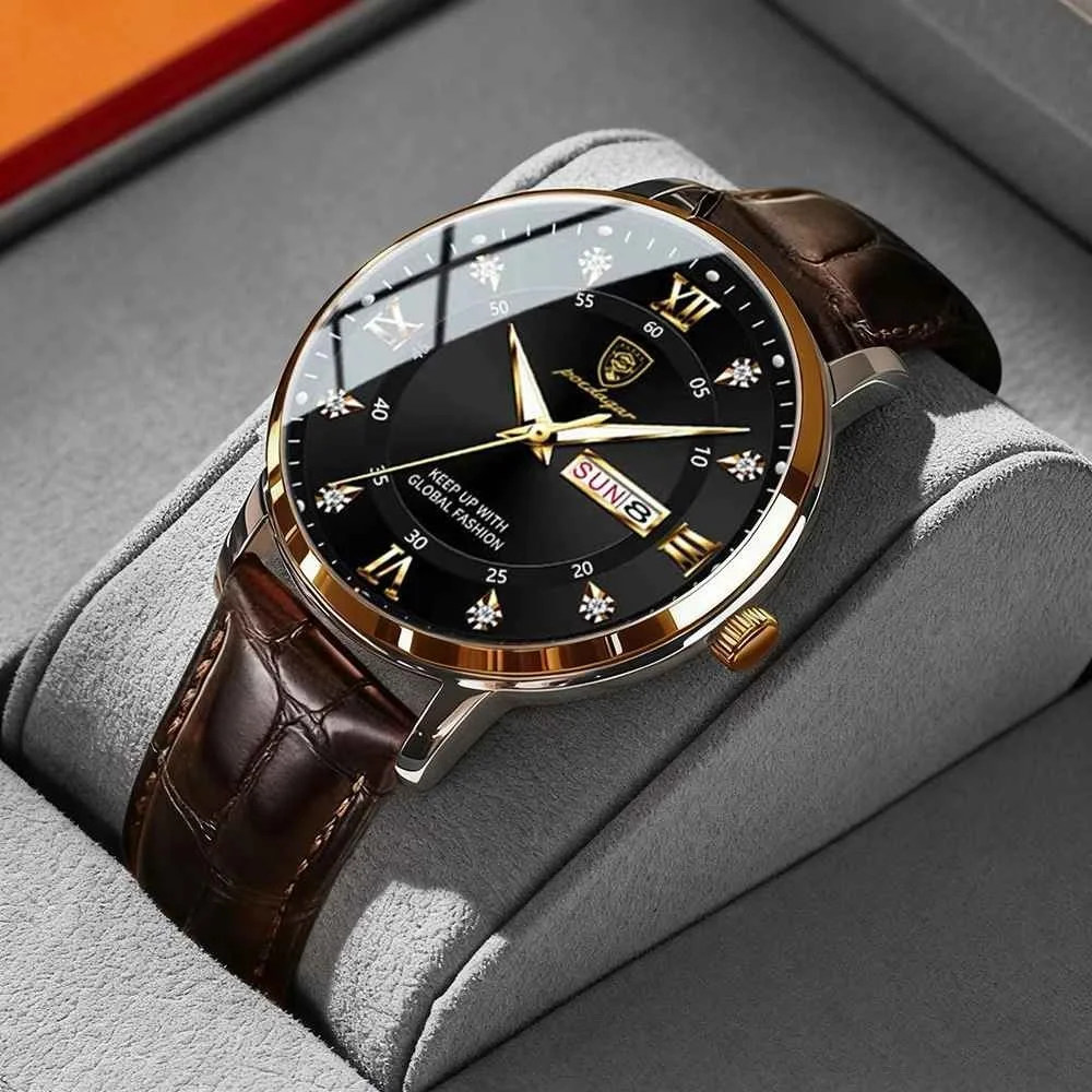 ⌚ Men Watch Fashion Business Luxury Clock – ساعة رجالية فاخرة بتصميم أنيق للأعمال والمناسبات