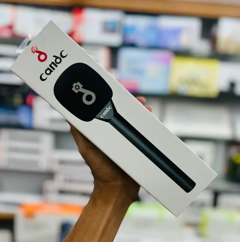 حامل ميكروفون للمقابلات والتسجيل