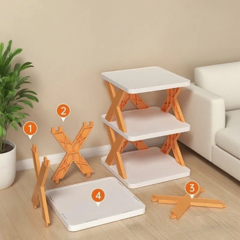 👟 Shoe Rack – منظم الأحذية العصري لتوفير المساحة