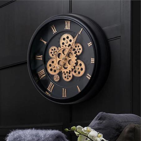 -🕰 Grande Horloge Murale Steampunk 🏠