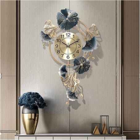 Horloge murale de grande taille 75 x 45 Cm - au design moderne et luxueux
