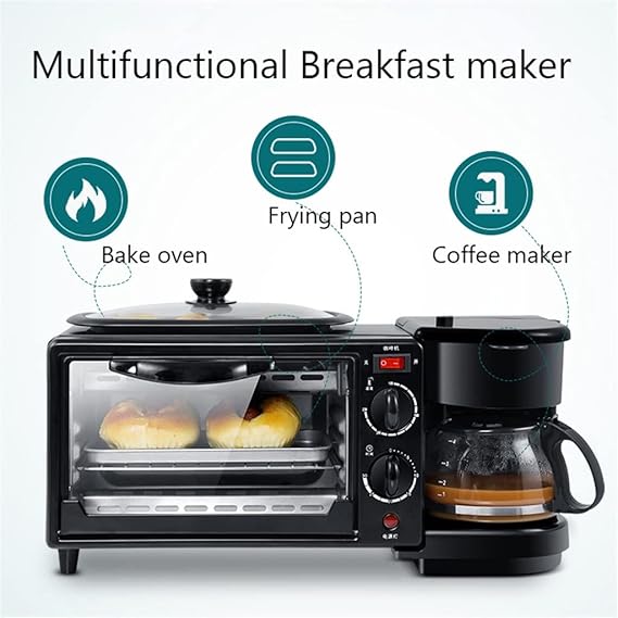 KENWOOD Machine à Petit-Déjeuner Multifonction 3 en 1