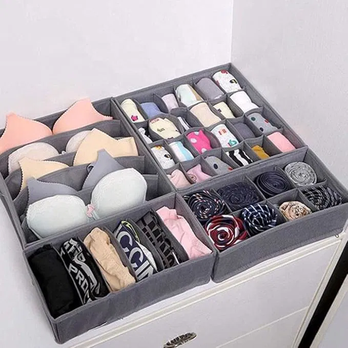 Lot d' organiseurs de Tiroir pour Soutien-Gorges & Chaussettes & Foulard