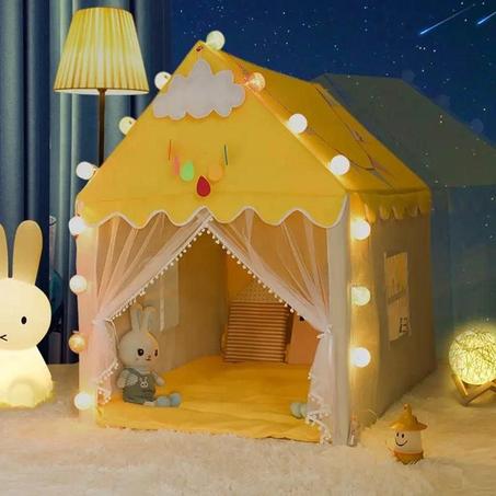 Tente de jeu Tipi pour enfants 🌸 – Château pop-up d'intérieur