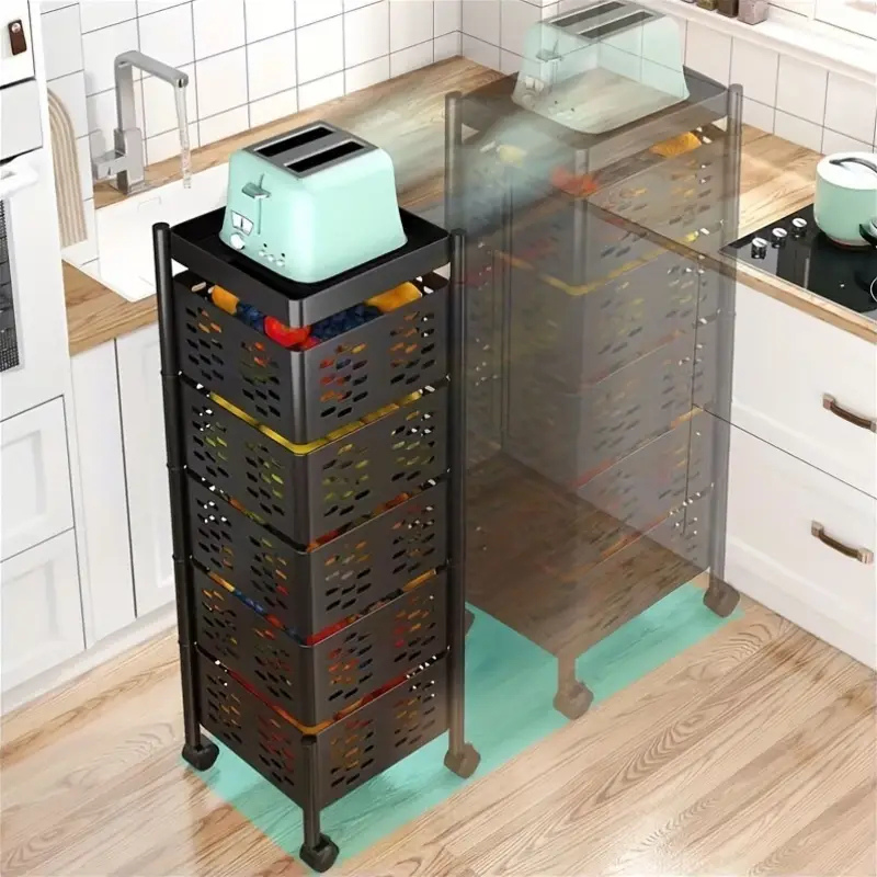 Rangement rotatif  5 étagères