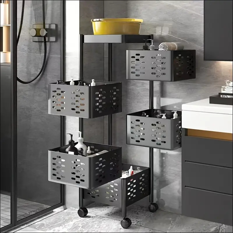 Rangement rotatif  5 étagères