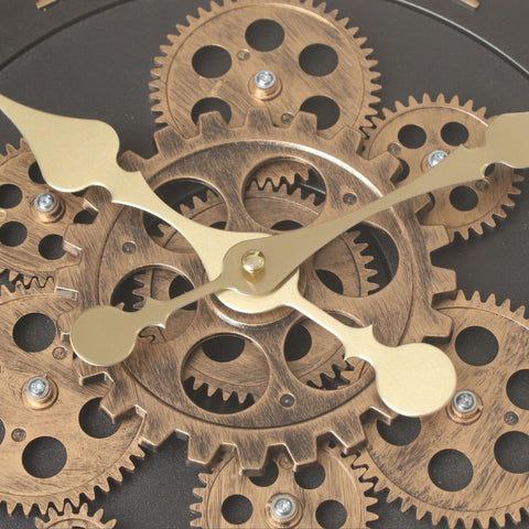 -🕰 Grande Horloge Murale Steampunk 🏠