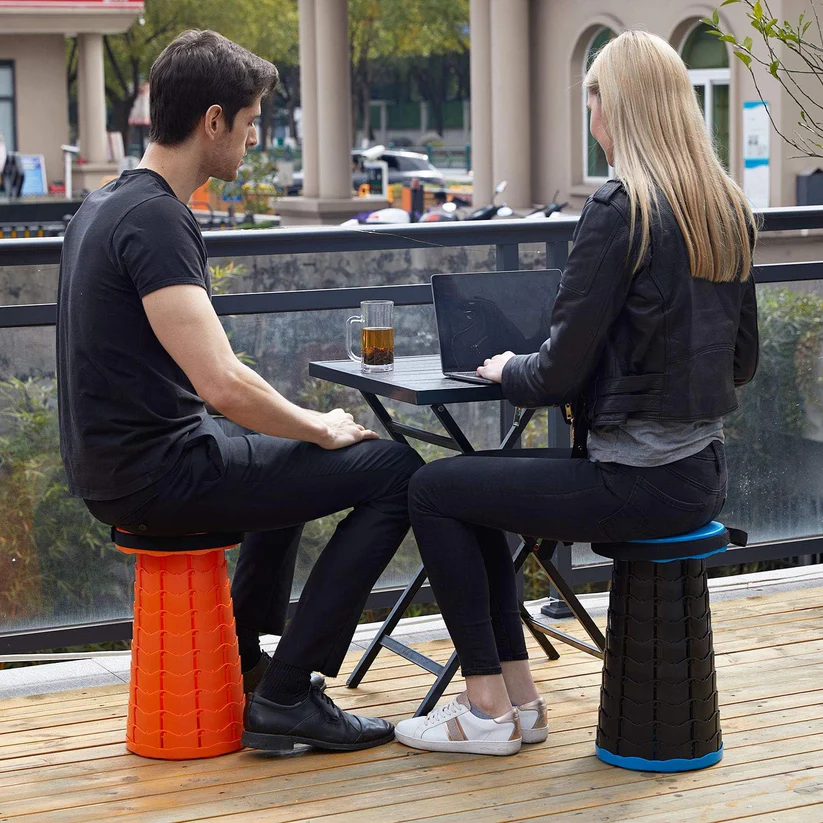 Tabouret Pliant rétractable pour Camping