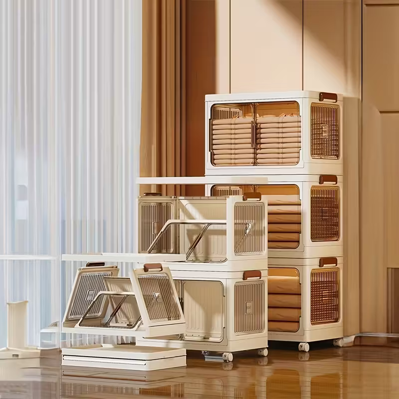 Armoire de rangement pratique empilable