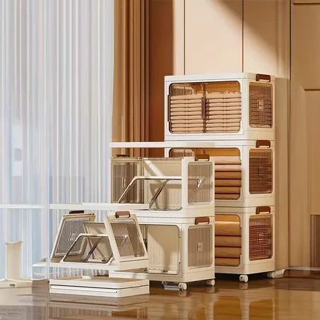 Armoire de rangement pratique empilable