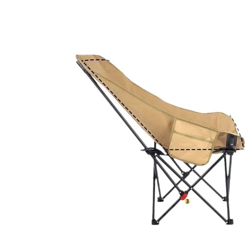 🌙🪑 Chaise Pliante Moon Portable