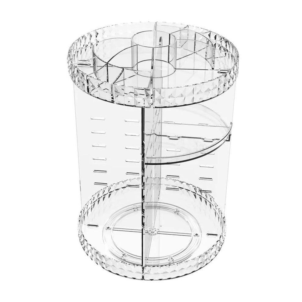 👛 Boîte de Rangement Rotative Transparente à 360 Degrés pour Cosmétiques 💄