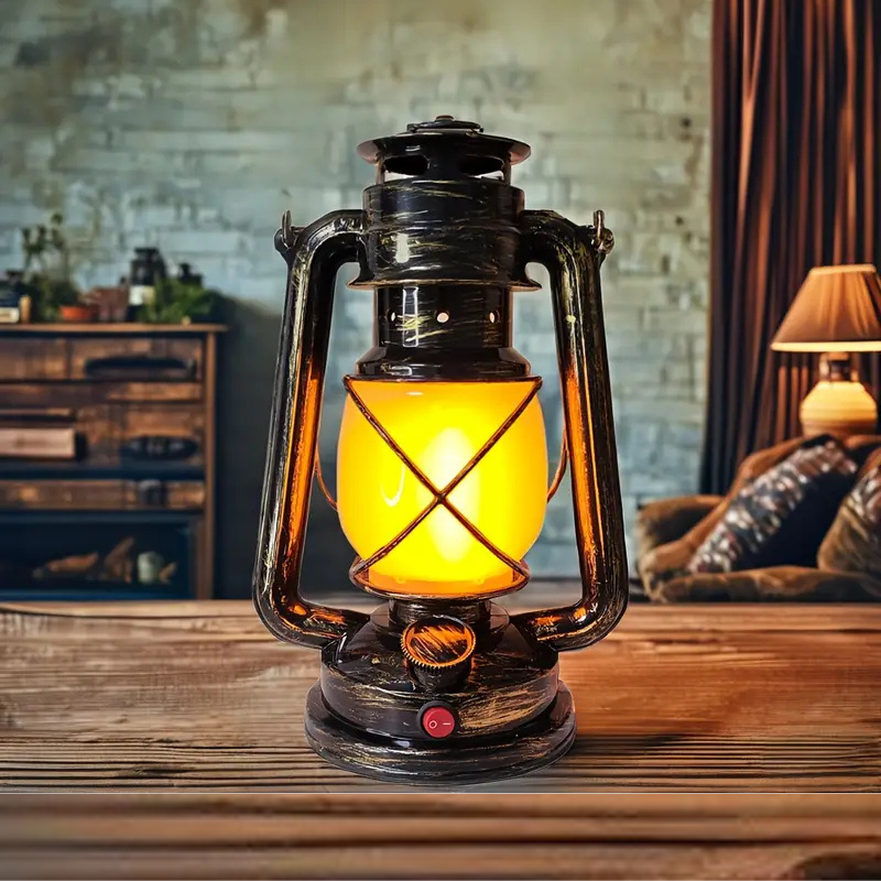 Lanternes vintage portables, flamme LED