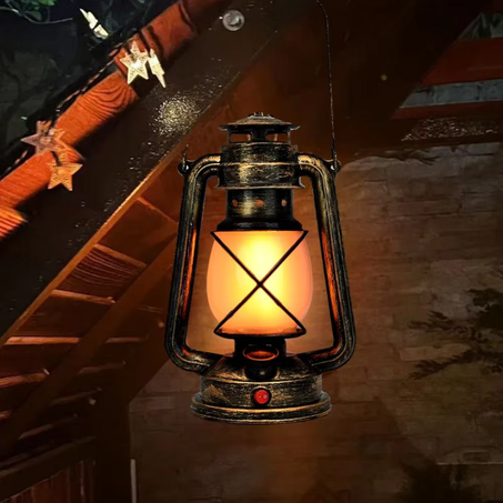 Lanternes vintage portables, flamme LED
