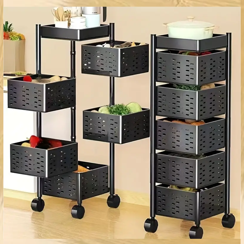 Rangement rotatif  5 étagères