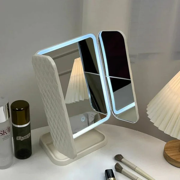 Miroir de Maquillage LED 3 en 1