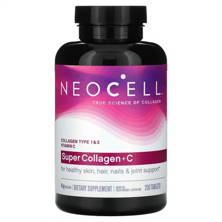 Neocell, Super Collagen + C, 250 Tablets