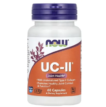 NOW Foods, UC-II® Joint Health with Undenatured Type II Collagen, 60 Capsules