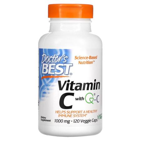 Vitamine C avec Quali-C 1000 mg 120 capsules végétariennes