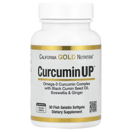 California Gold Nutrition, CurcuminUP™, 30 gélules de gélatine de poisson