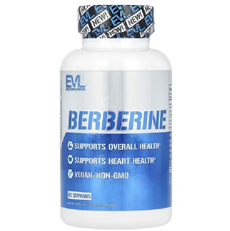 EVLution Nutrition, Berberine, 60 Veggie Capsules, (500 mg mg per Capsule)