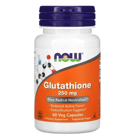 NOW Foods, Glutathion, 250 mg, 60 capsules végétariennes