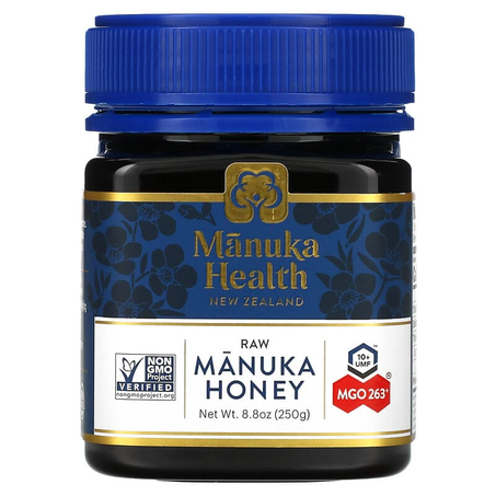 Manuka Health, Miel de Manuka, MGO 263+, 250 g